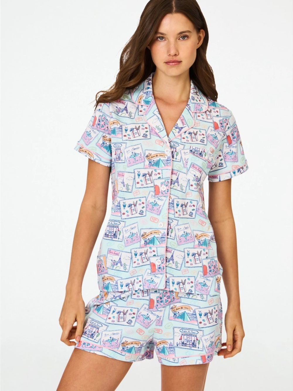 Roller Rabbit Paris Monkey Pajamas